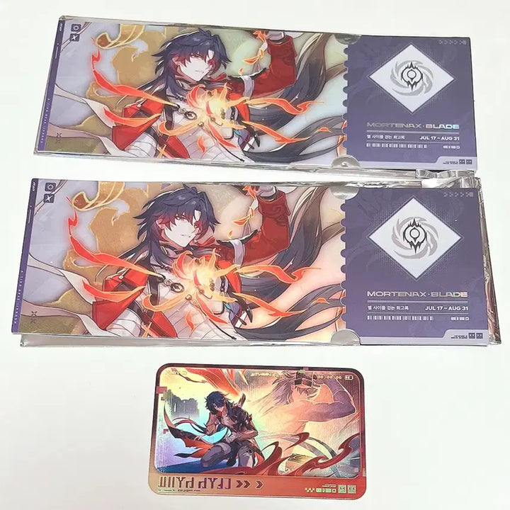 [BUNJANG] Honkai: Star Rail Blade Exhibition Special Ticket Set / 붕괴 스타레일 붕스 전시회 천야 블레이드 입장 특전 티켓