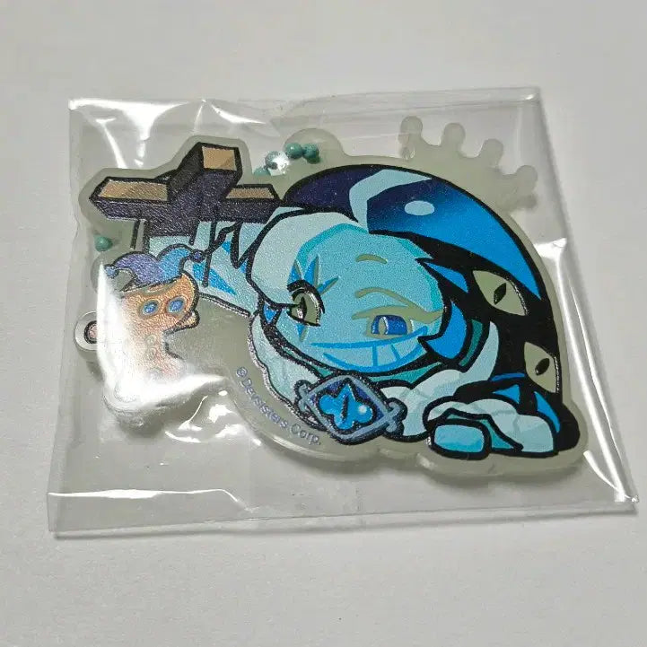 [BUNJANG] Cookie Run Kingdom Shadow Milk Cookie Glow-in-the-Dark Acrylic Keyring / 쿠키런킹덤 쿠킹덤 쉐도우밀크 쿠키 야광 아크릴 키링