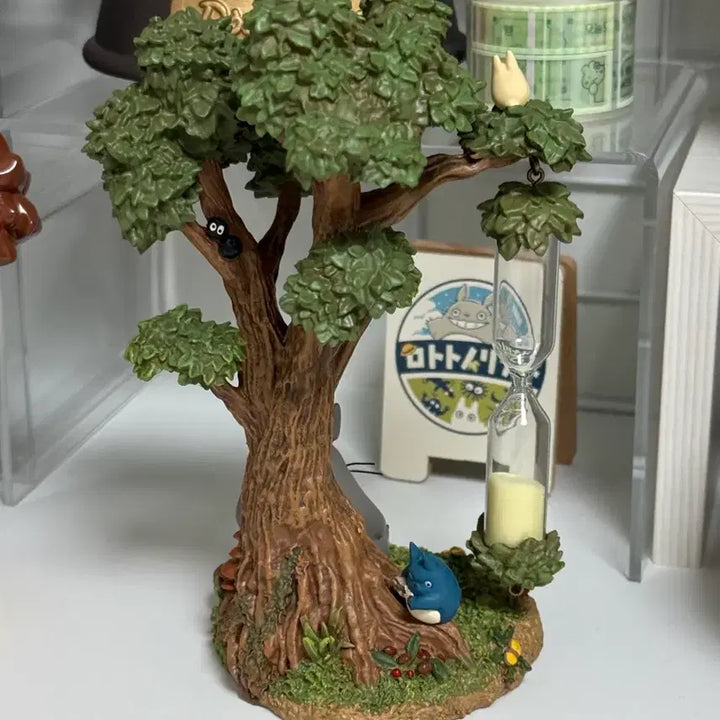 [BUNJANG] Studio Ghibli My Neighbor Totoro Diorama Hourglass / 지브리) 이웃집토토로 디오라마 모래시계