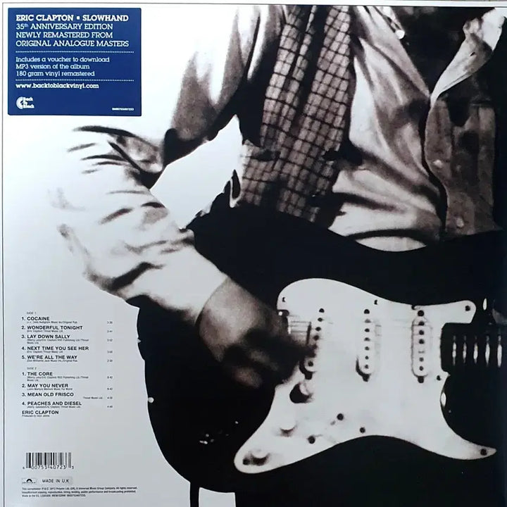 [BUNJANG] Eric Clapton Slowhand UK Reissue LP / LP ㅡ ERIC CLAPTON  / 수입명반