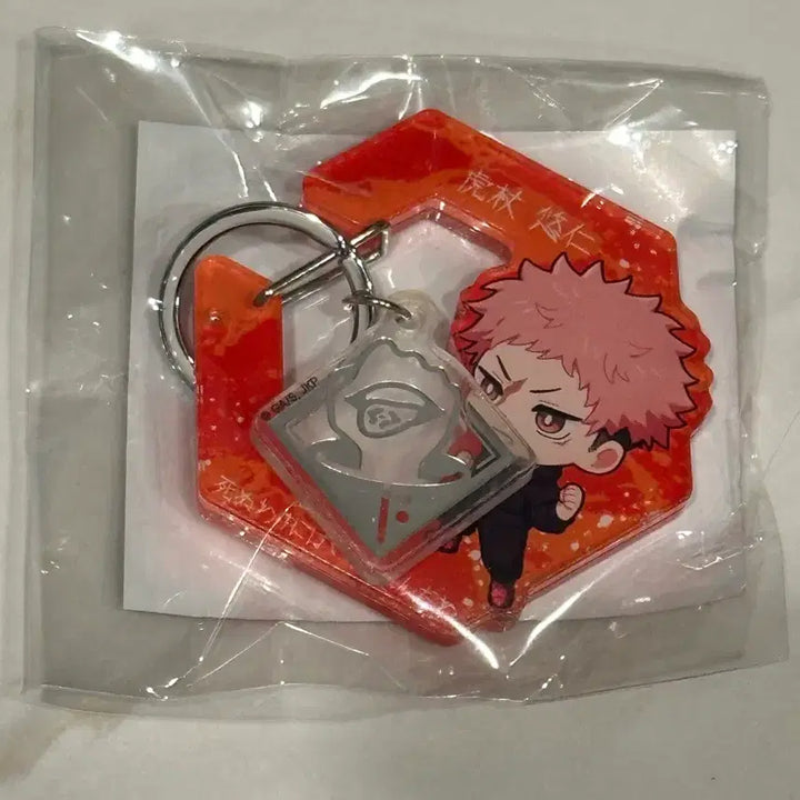 [BUNJANG] Jujutsu Kaisen Itadori Yuji Death Painting Arc Carabiner / 주술회전 사멸회유 팝업 카라비너 포카 이타도리 유지