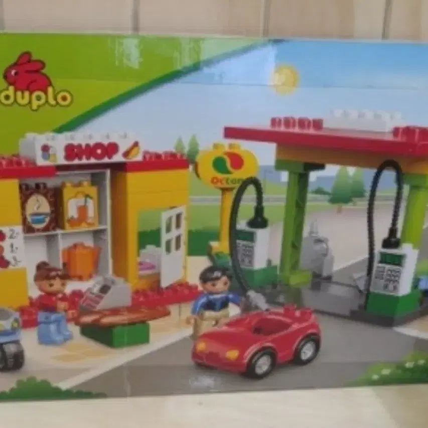 [BUNJANG] LEGO DUPLO Gas Station (6171) &amp; Busy Garage (5641) Set / 레고듀플로 6171 주유소 &amp; 5641 바쁜정비소