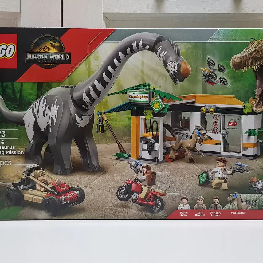 [BUNJANG] LEGO Jurassic World Raptor and Titanosaur Chase Mission 76973 / 레고 76973 쥬라기 월드 랩터와 티타노사우루스 추적 미션