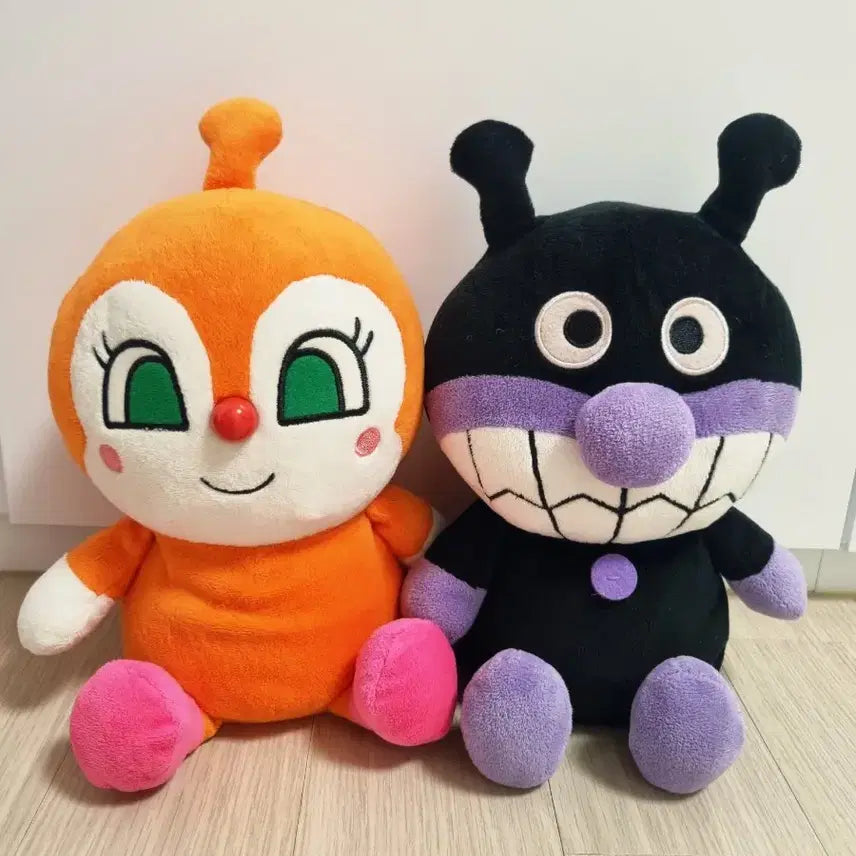 [BUNJANG] Sega Toys Baikinman and Anpanman Plush Dolls / 세가토이 세균맨, 짤랑이 인형
