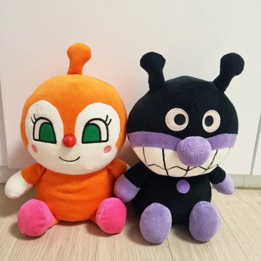 [BUNJANG] Sega Toys Baikinman and Anpanman Plush Dolls / 세가토이 세균맨, 짤랑이 인형