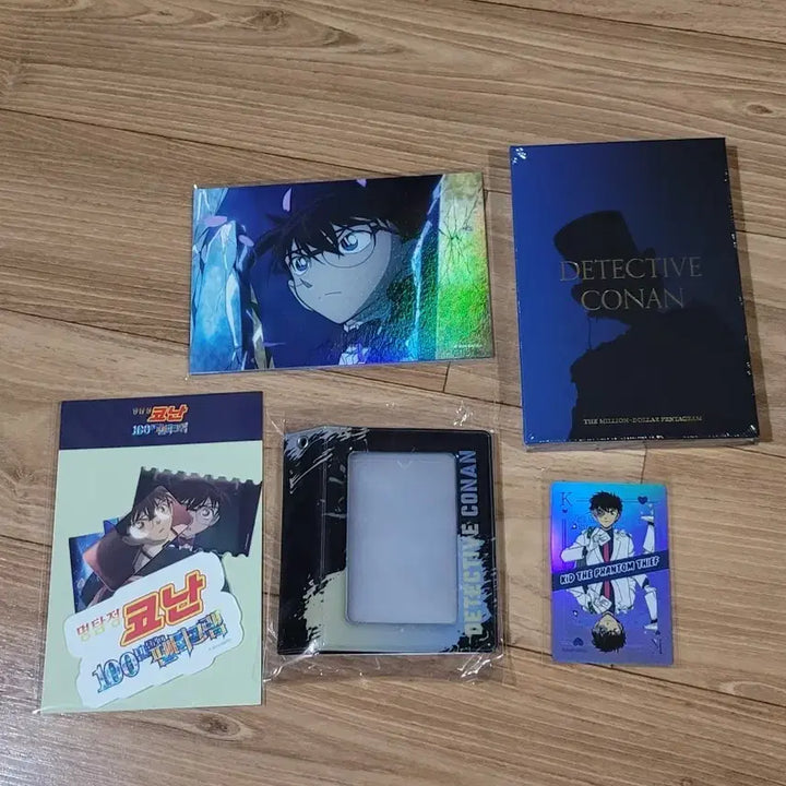 [BUNJANG] Detective Conan: The Million-dollar Pentagram Bundle Set / 미개봉/일괄)코난극장판 코난 100만달러 코난펜타그램 코난엽서북 코난특전 괴도키드카드 코난바인더 코난스티커 홀로그램