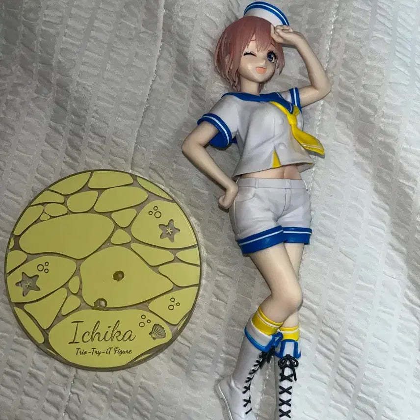 [BUNJANG] Furyu Trio-Try-iT The Quintessential Quintuplets Ichika Nakano Marine Look Figure / 후류 Trio-Try-iT 5등분의 신부 나카노 이치카 마린룩 피규어