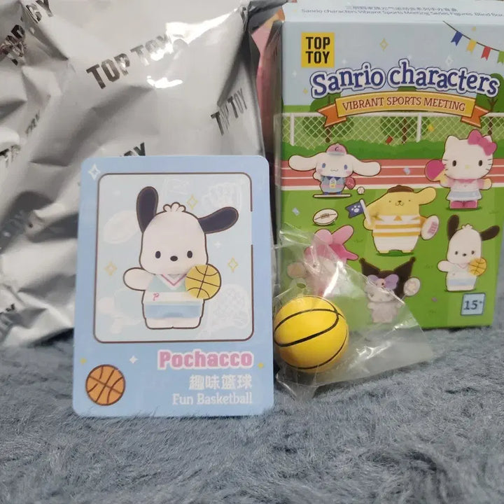 [BUNJANG] Toptoy Sanrio Pochacco Sports Meeting Figure / 탑토이 스포츠 미팅 피규어 포차코
