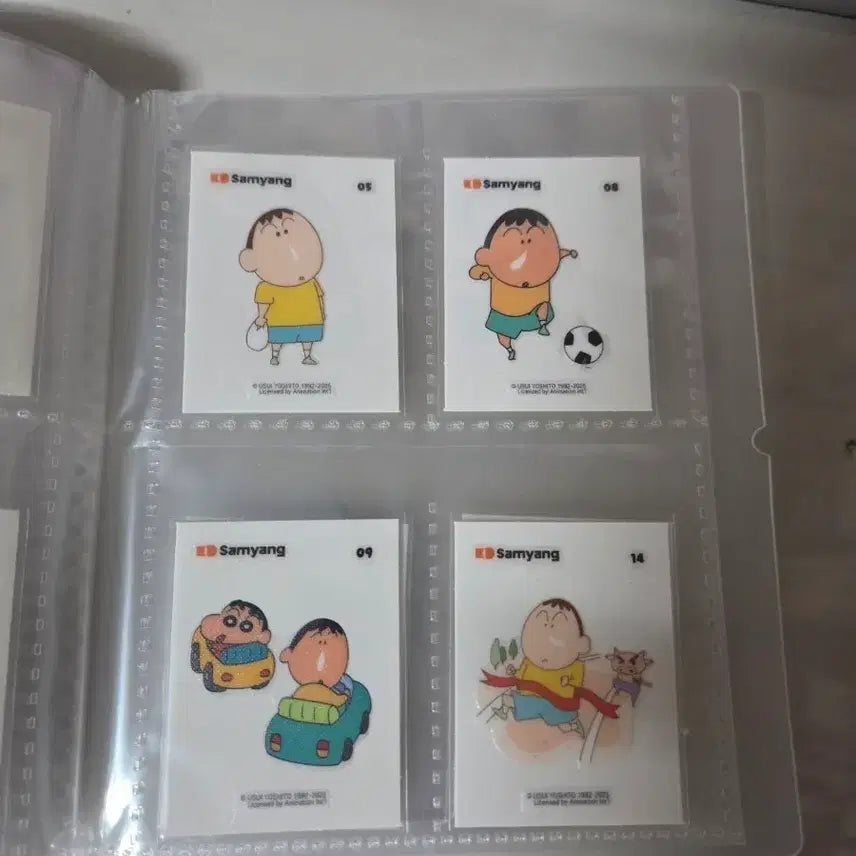 [BUNJANG] Samyang Crayon Shin-chan Sticker Bundle Set / 일괄 6종) 삼양 짱구 맹구 띠부씰