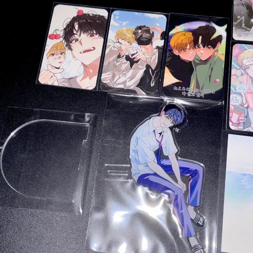 [BUNJANG] Debut Or Not? Park Moon-dae Noodles Topper Acrylic Photocard Bundle Set / 데못죽 큰문 포카 네어님 박문대 누들스토퍼 아크릴 비공굿 일괄 판매
