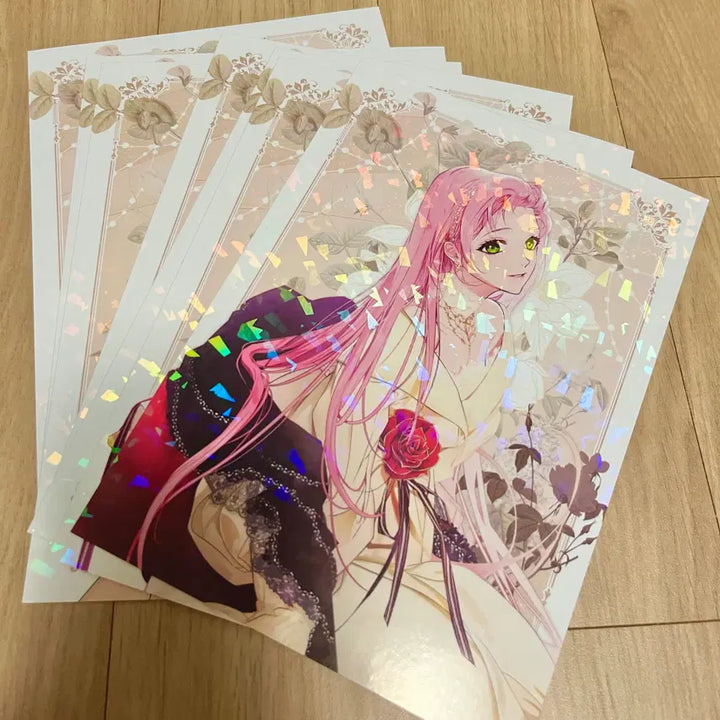 [BUNJANG] The Daughter of Albert Hybe Volume 4 Limited Edition Card Postcard Bundle Set / 어떤 계모님의 메르헨 4권 한정판 카드 엽서 일괄