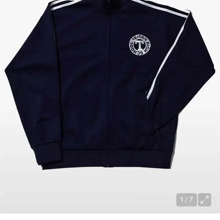 [BUNJANG] Conan Detective Training Jumper Top - Size M / 코난 테이탄고 트레이닝 점퍼 체육복 상의 M