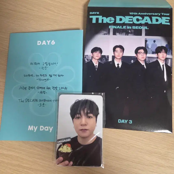 [BUNJANG] Day6 Decade Encore Finale Gwangju Concert Entrance Gift Bundle Set Photocard / 데이식스 데케이드 앙콘 피날레 막콘 광주 막콘 입장기프트 일괄
