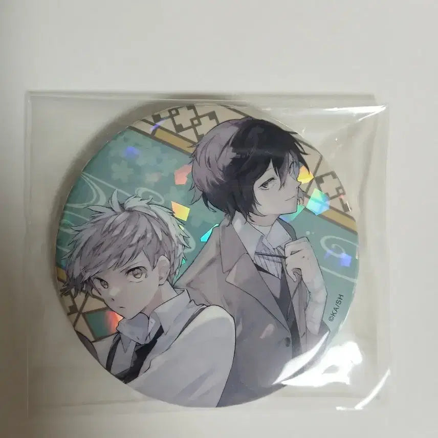 [BUNJANG] Bungo Stray Dogs Dazai Osamu Can Badges &amp; Acrylic Stand Bundle Set / 문스독 다자이 캔뱃지,아크릴 일괄