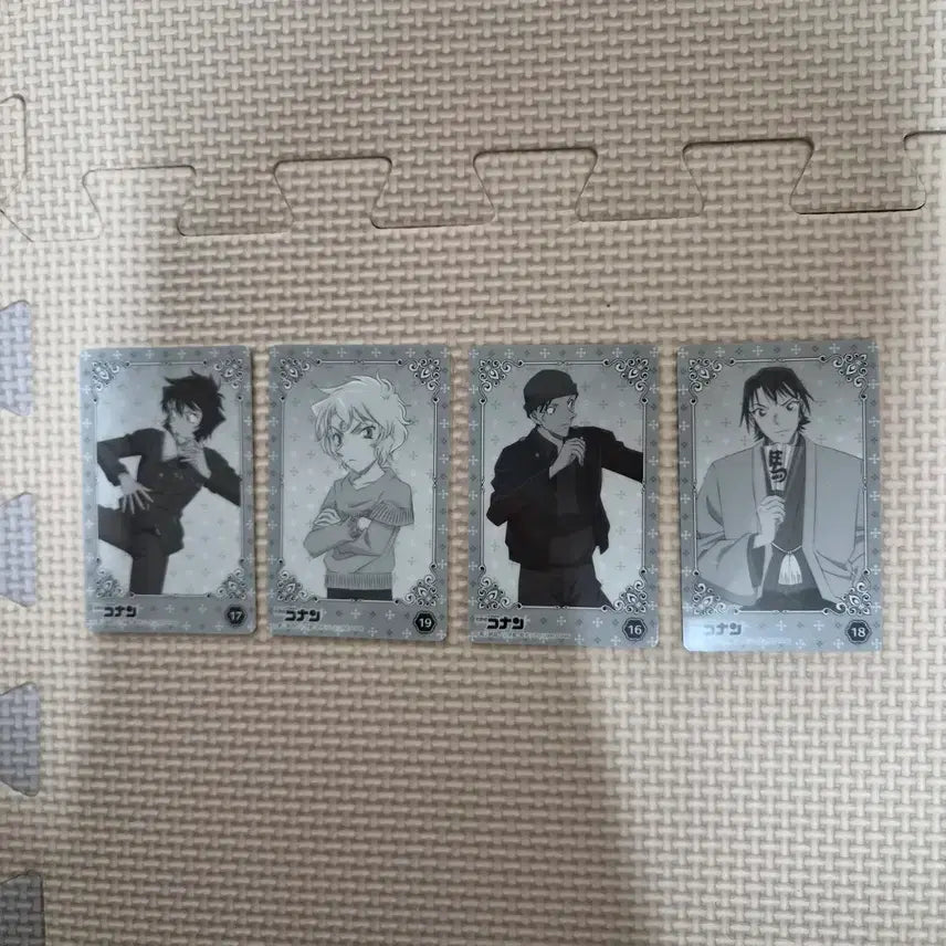 [BUNJANG] Detective Conan Metallic Card Set / 명탐정코난 메탈릭카드 세트 판매