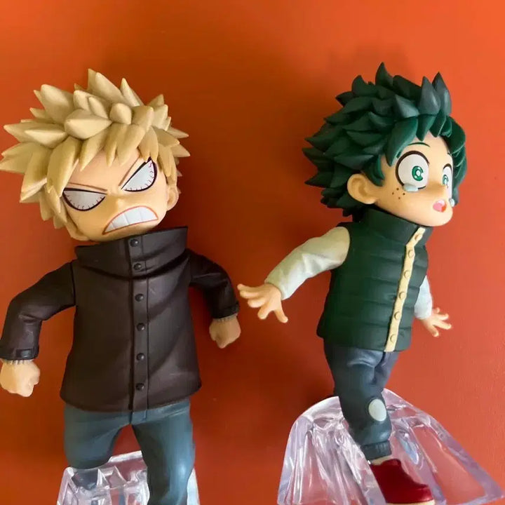 [BUNJANG] My Hero Academia Izuku Midoriya Katsuki Bakugo Chibi Figure E Prize Ichiban Kuji / 나히아 히로아카 미도리야 바쿠고 어린시절 제일복권 쿠지 치비 E상 피규어 굿즈