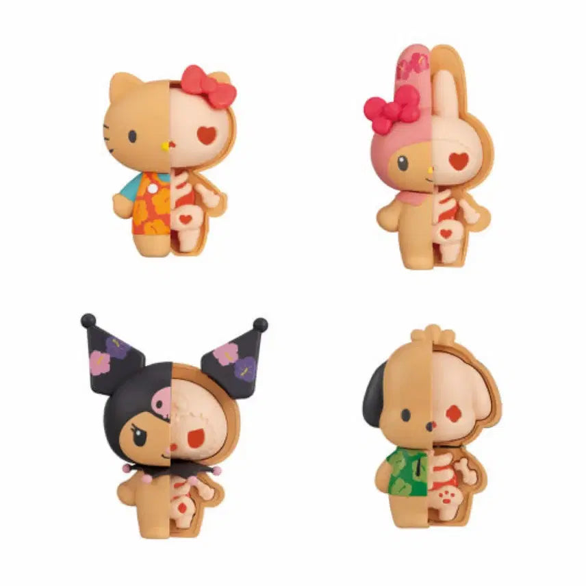 [BUNJANG] Sanrio Tropical Cherry Mix Disassembly Puzzle Kuromi / 산리오 해체퍼즐 트로피컬 체리 믹스(쿠로미)