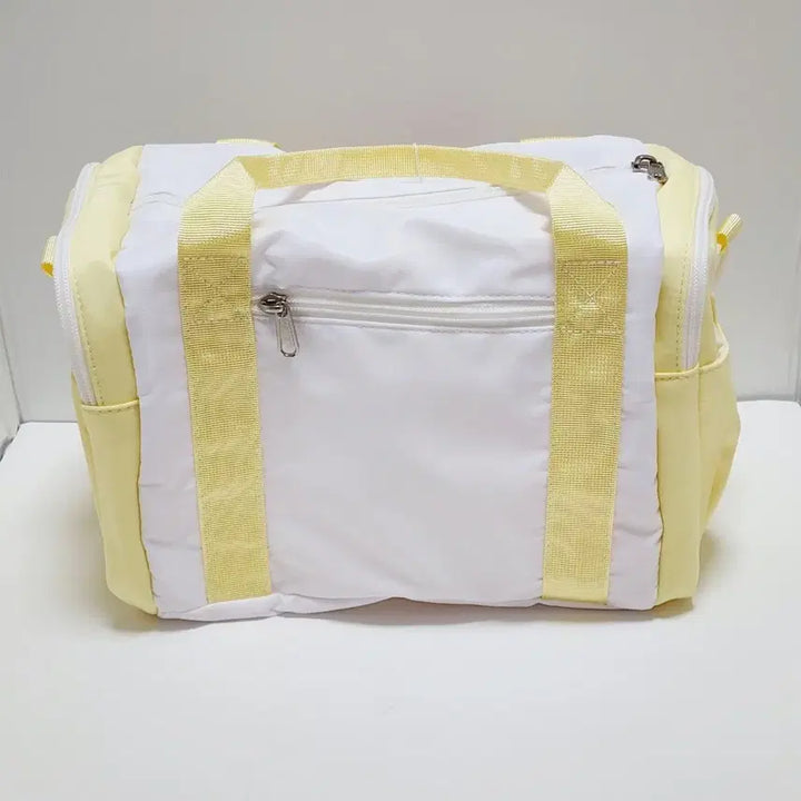 [BUNJANG] Sanrio Hello Kitty Tote Bag Yellow/White / 새상품) 산리오 헬로키티 토트백 옐로우/화이트 가방_키티 보스턴백 굿즈 숄더백 여름휴가 실용굿즈