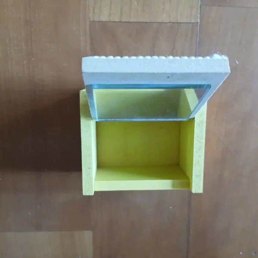 [BUNJANG] Vintage Mini Jewelry Box with Bear and Wings Accent / 고전 빈티지 쥬얼리 미니사이즈 보관함