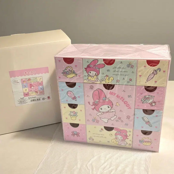 [BUNJANG] Sanrio My Melody Classic Drawer Chest / 산리오 마이멜로디 고전 서랍장