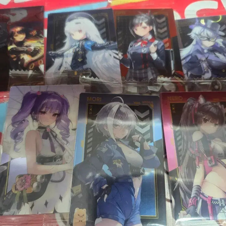 [BUNJANG] Niki Wafer Card Set - 7 Types Bundle / 니케 웨하스 4탄 카드 7종 일괄