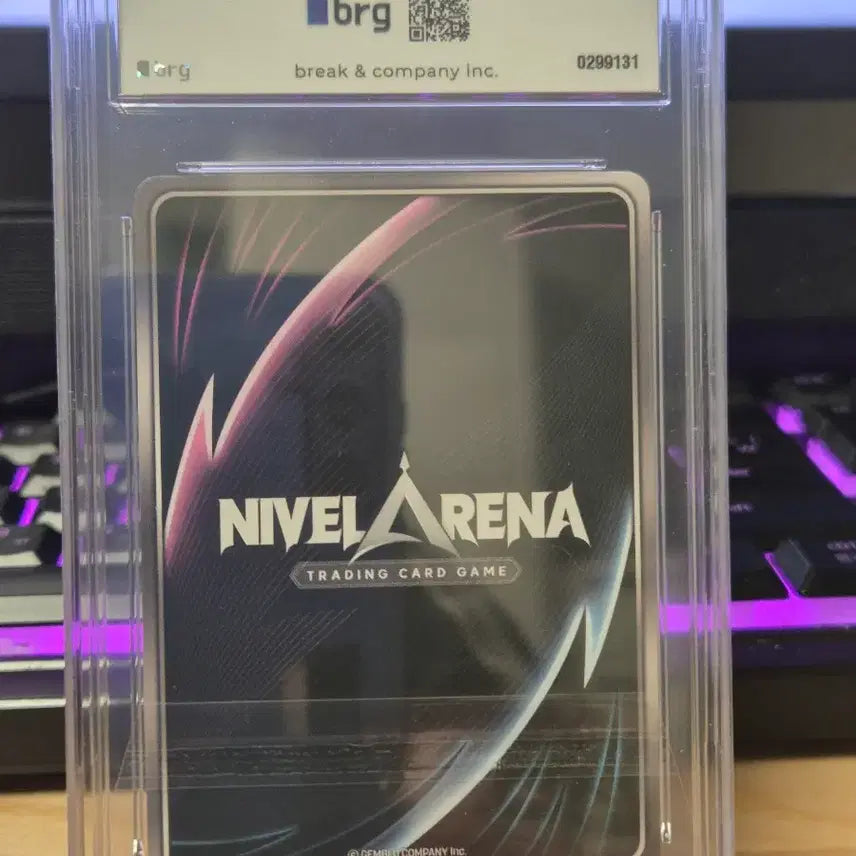 [BUNJANG] Nier: Automata 2B Nostalgia SPR BRG Grade 10 Card / 니벨 아레나 니케 도로시-노스탤지어 SPR BRG 10