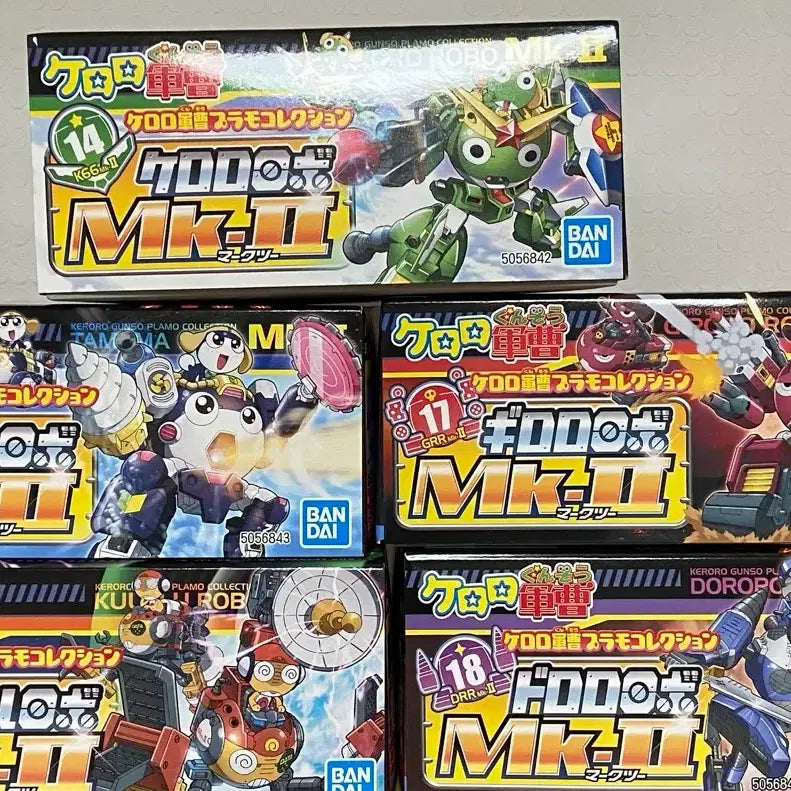 [BUNJANG] Bandai Keroro Gundam Robo MK-II Full Set / 케로로 건담 로보 MK2 마크2 풀세트