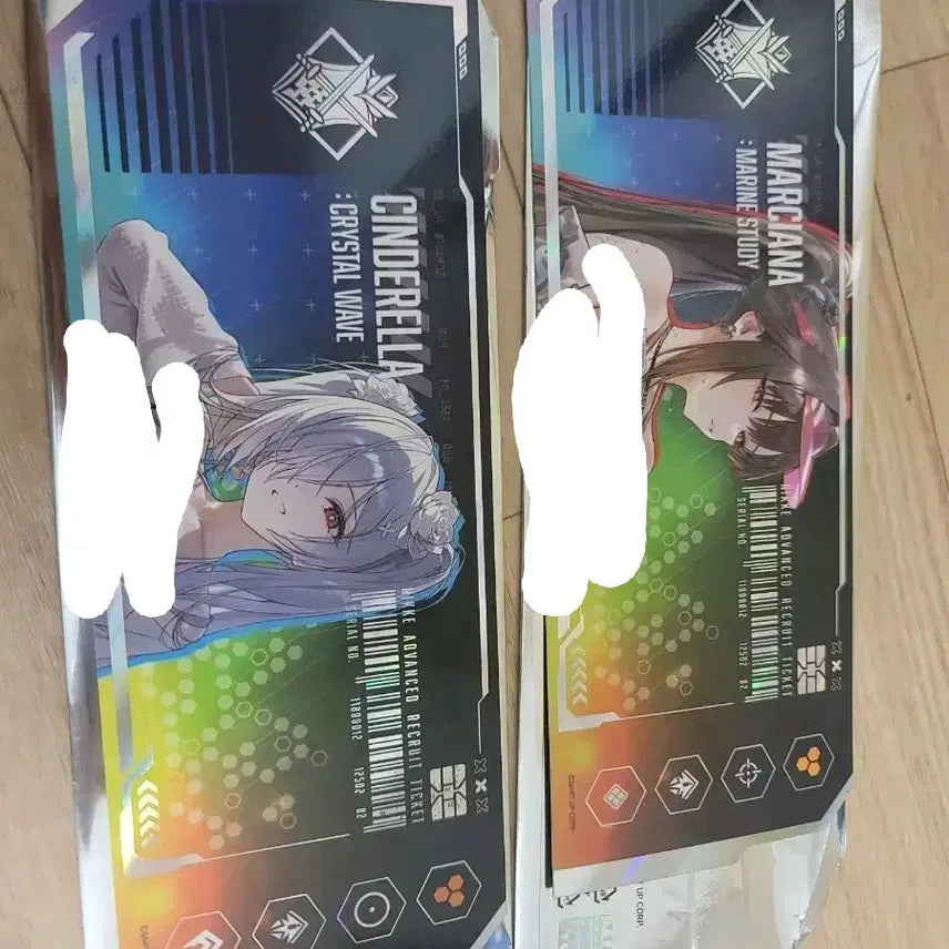 [BUNJANG] Goddess of Victory: Nikke Cinderella &amp; Marciana Ticket / 승리의여신 니케 신데렐라, 마르차나 티켓