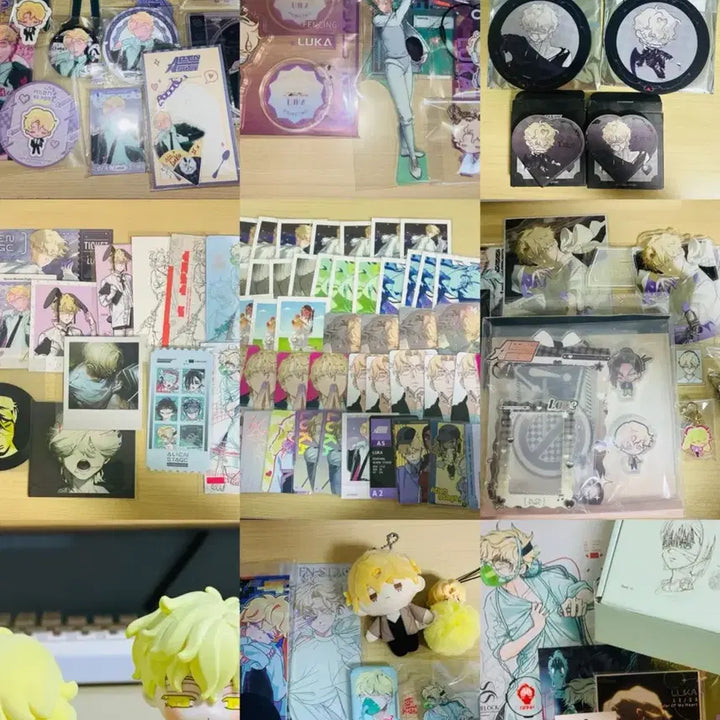 [BUNJANG] Ailien Stage (A-Stage) Luka Goods Bundle Set / 에일리언 스테이지 에이스테 루카 굿즈 일괄 처분 판매