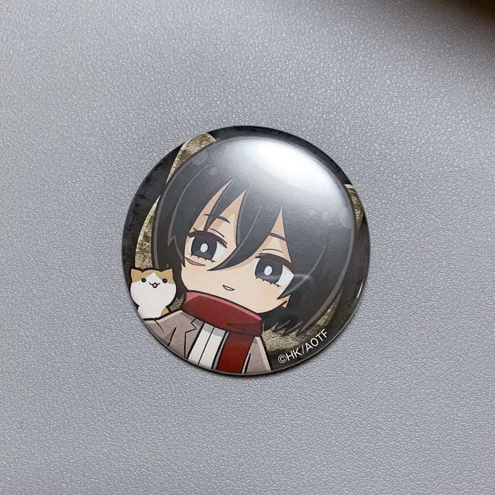 [BUNJANG] Attack on Titan Mikasa Ackerman Badge / 진격의 거인 미카사 뱃지