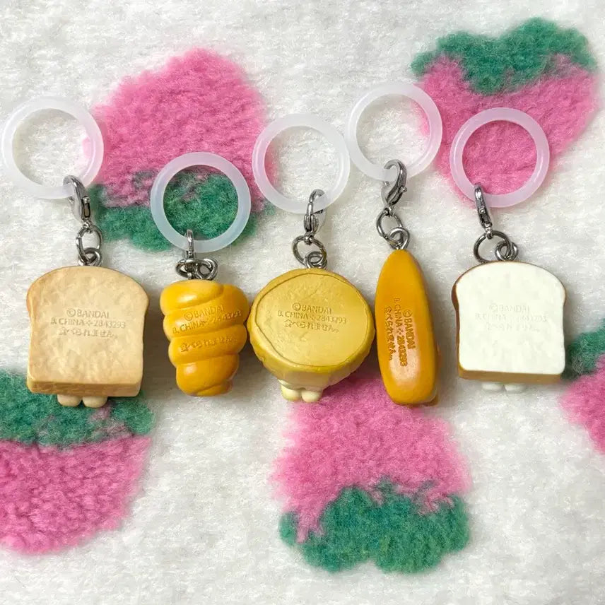 [BUNJANG] Machi Bokke "When Will Bread Come?" Gacha Keyring Bundle Set / 일괄) 빵 언제오려나 마치보케 메지루시 가챠 키링 양도