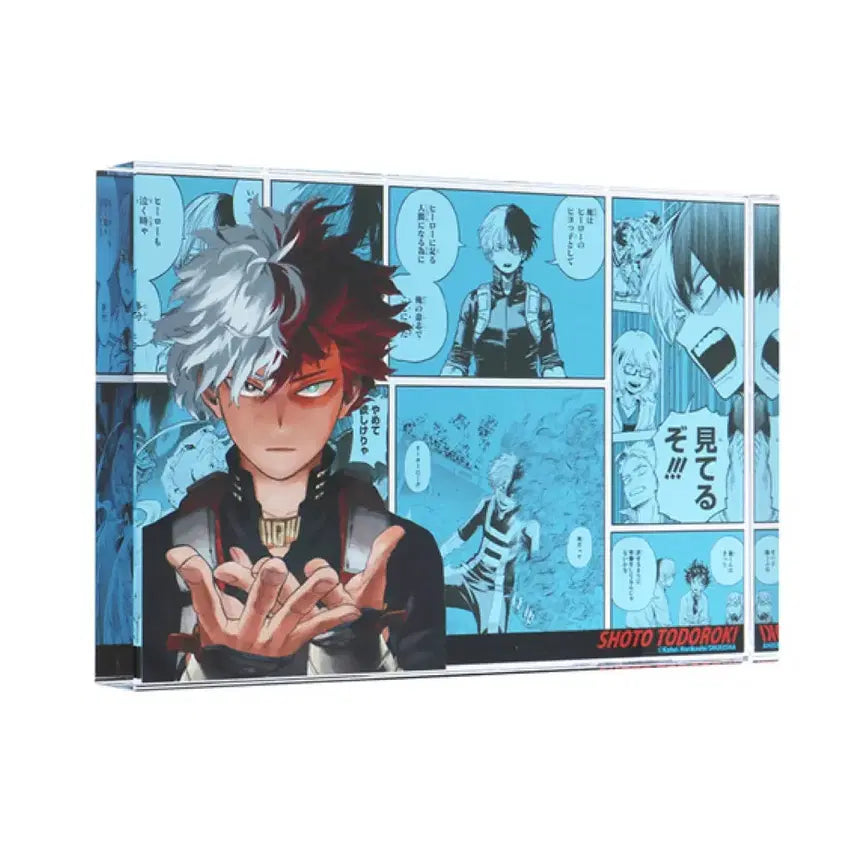 [BUNJANG] My Hero Academia Todoroki Shoto 2021 Acrylic Block (Sealed) / 나히아 히로아카 토도로키 쇼토 2021 아크릴 블럭(미개봉)