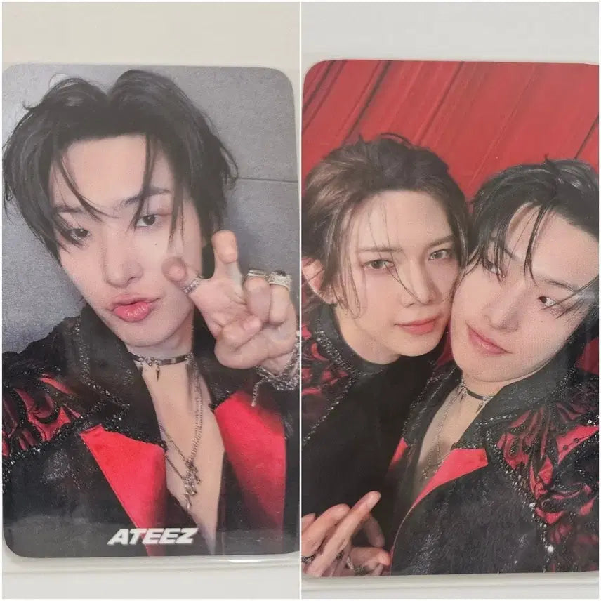 [BUNJANG] ATEEZ In Your Fantasy Unit Double-Sided Photocard Yeosang, Mingi / 에이티즈 민기 여상 도베즈 인유어판타지 인유판 에이티니존 유닛 양면 포카