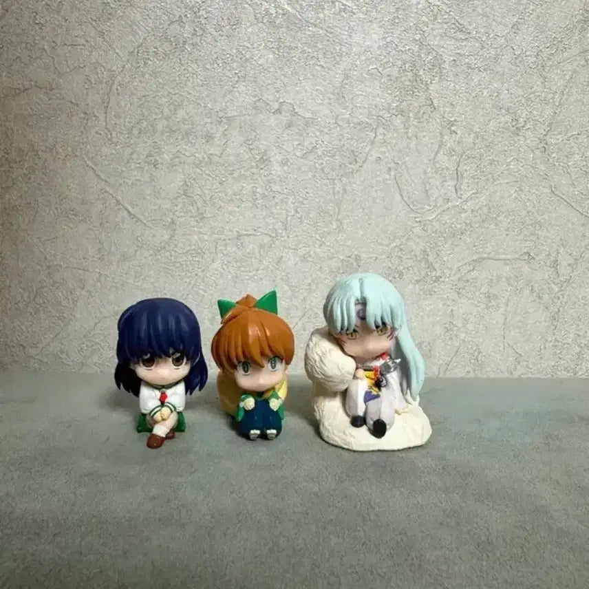 [BUNJANG] Inuyasha "Machiboke" Figure Set (3 Types) / 이누야사 마치보케 3종