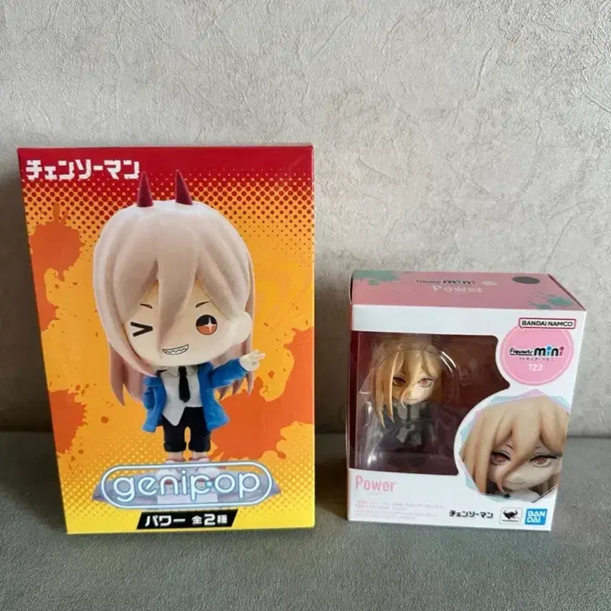 [BUNJANG] Chainsaw Man Figuarts Power &amp; Geni-Pop Power (Sealed) / (미개봉) 체인소맨 피규아츠 파워+제니팝 파워