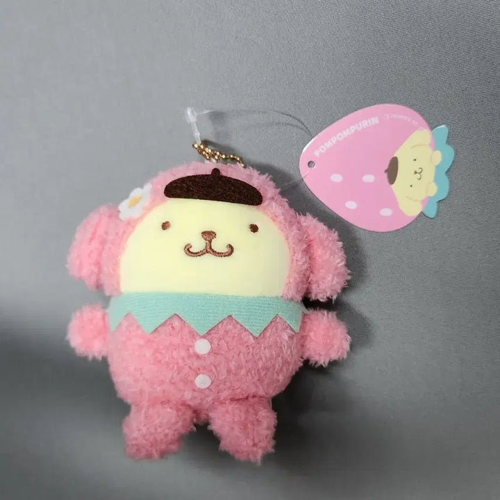 [BUNJANG] Pompompurin Ichigo Shimbun 50th Anniversary Strawberry Mascot / 폼폼푸린 이치고신문50주년 스트로베리 마스코트
