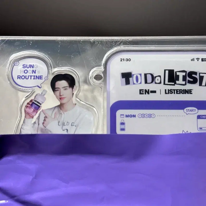 [BUNJANG] ENHYPEN Sunghoon Listerine Special Acrylic Stand / 엔하이픈 성훈 리스테린 스페셜 아크릴 스탠드