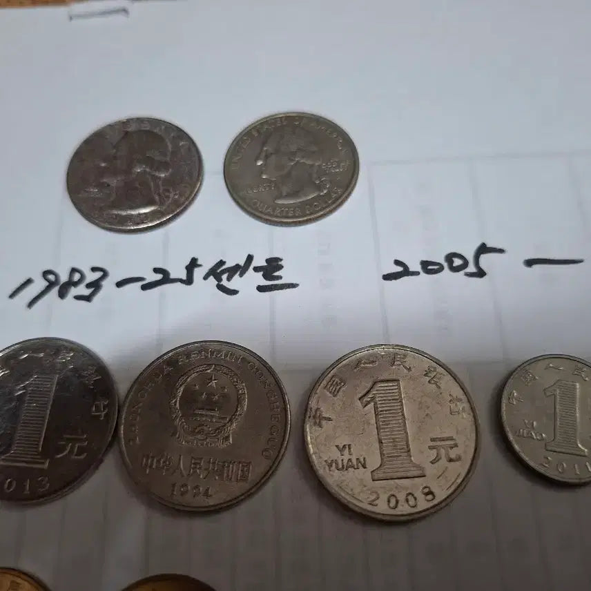 [BUNJANG] Mixed Foreign Coin Bundle Set / 외국 동전 세트 일괄 팝니다.
