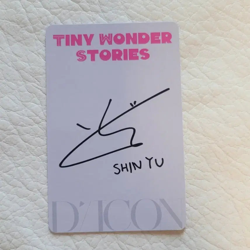 [BUNJANG] Dicon Yoo Photocard / 디아이콘 신유 포카