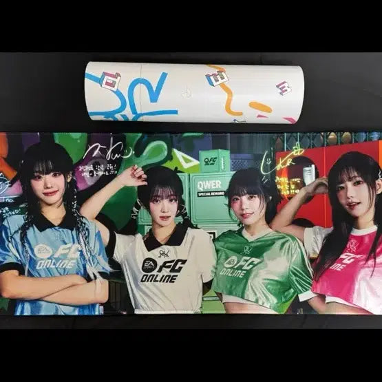 [BUNJANG] QWER Nexon Large Desk Mat (New) / QWER 넥슨 장패드 새제품 판매합니다