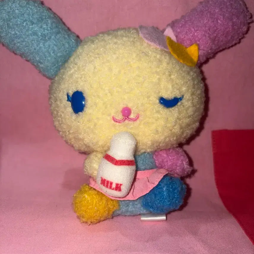 [BUNJANG] Sanrio Classic Usahana Milk Plush Doll / <26일 오늘만>유일매물 산리오 고전 우사하나 밀크 뽀글이 인형