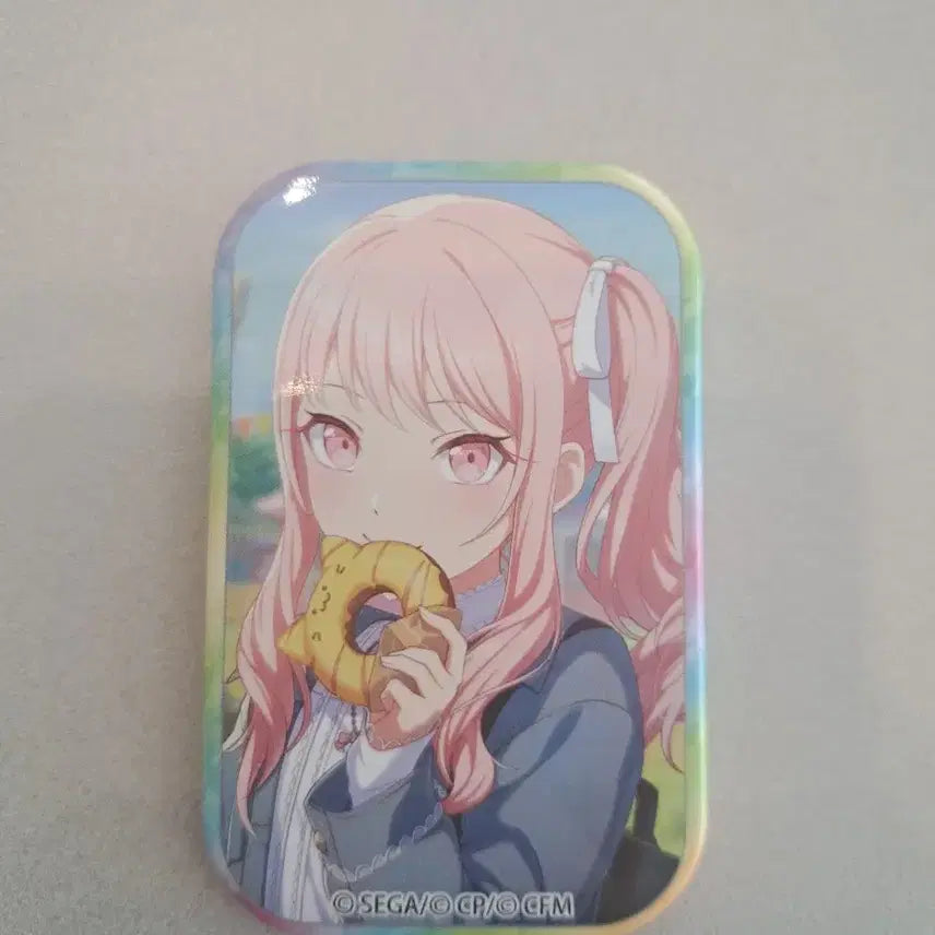[BUNJANG] Project Sekai Akiyama Mizuki Nyanben Square Can Badge / 프세카 아키야마 미즈키 냥벤 각전 사각캔