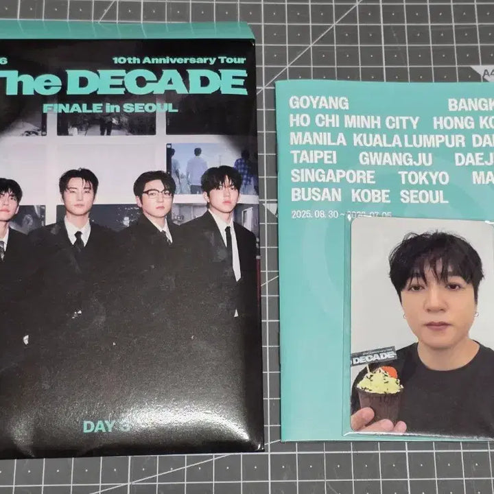 [BUNJANG] DAY6 The DECADE Finale Concert Day 3 Entrance Gift Bundle Set / DAY6 The DECADE 피날레 막콘 입장 기프트