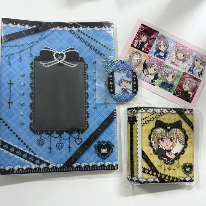 [BUNJANG] Shugo Chara! Card Binder, Card Holder, Keychain, Photo Cards, Sticker Bundle Set / 일괄) 캐릭캐릭체인지 포카 바인더 포카 홀더 증명사진 키링 아무 증사 스티커 더키