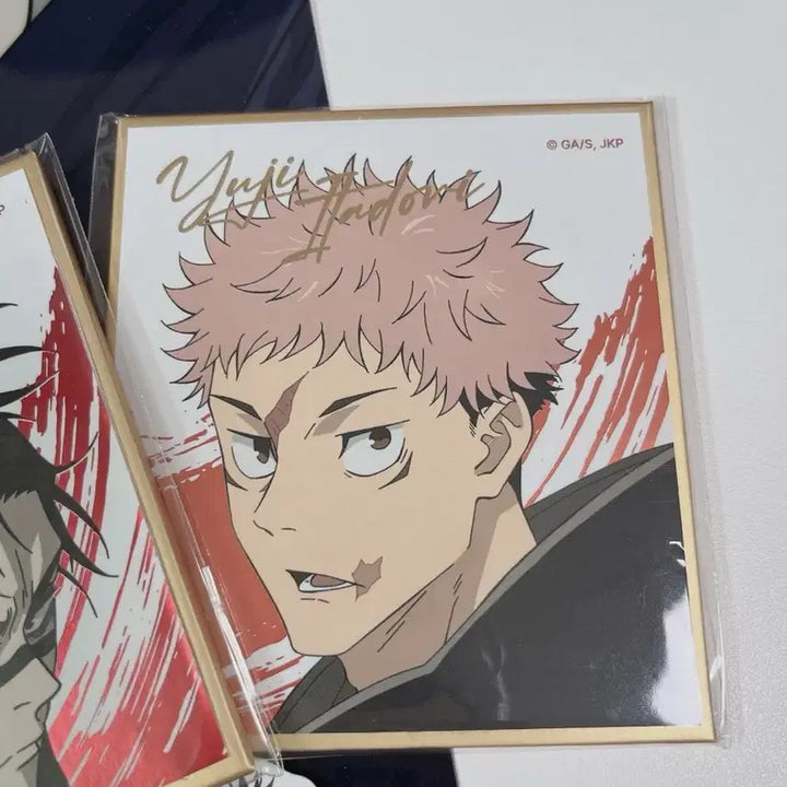[BUNJANG] Jujutsu Kaisen Shibuya Incident Yuji Itadori Shikishi Set (Split) / 주술회전 사멸회유 팝업 이타도리 유지 색지 세트 분철