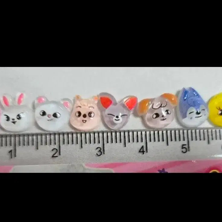 [BUNJANG] Stray Kids Foxi-ni Nail Tips 10pcs + Random Nail Tips / 스트레이키즈 폭시니 네일팁 10개와 랜덤 네일팁