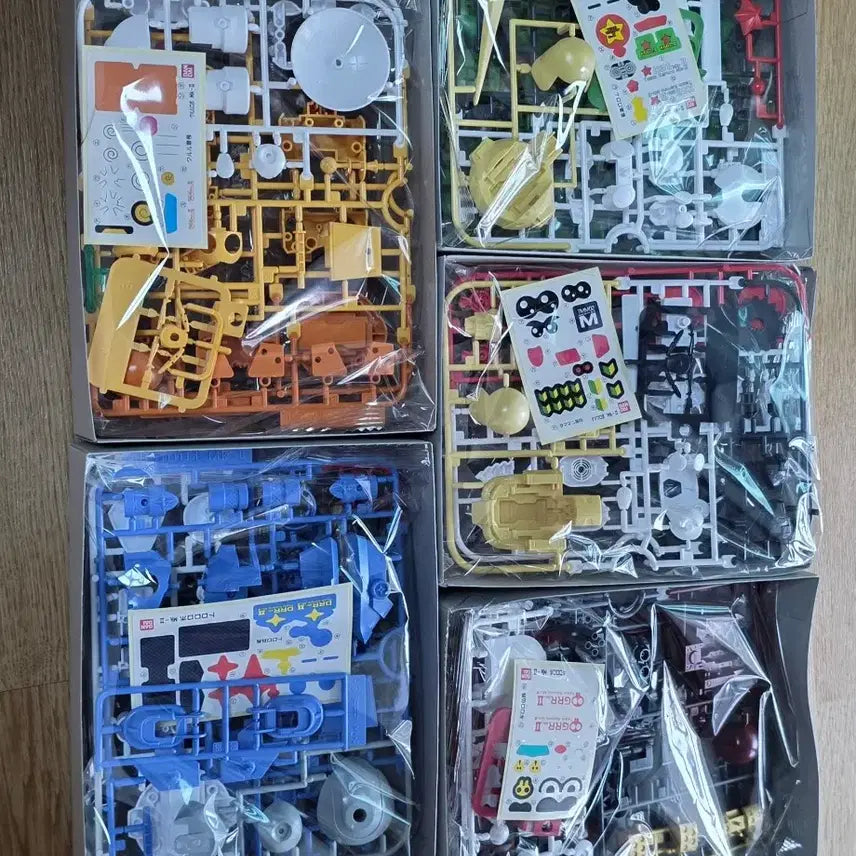 [BUNJANG] Bandai Keroro Robos MK-II Set of 5 (Giroro, Tamama, Dororo, Keroro, Kururu) / 케로로 반다이 정품 케로로로보 MK2 마크2 5종 기로로 타마마 도로로 쿠루루 팝니다