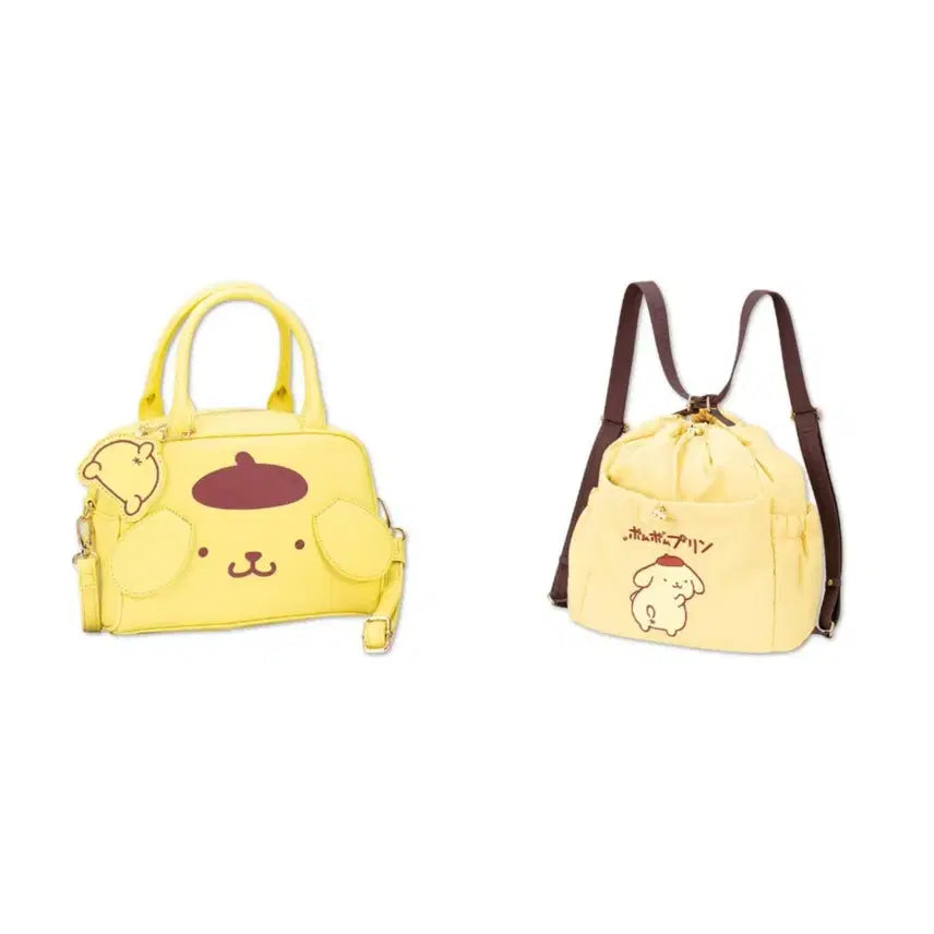 [BUNJANG] Pompompurin x Abil 30th Anniversary Dot Bag &amp; 2-Way Bag Bundle / 30주년 폼폼푸린 아베일 콜라보 도트백과 2way 백