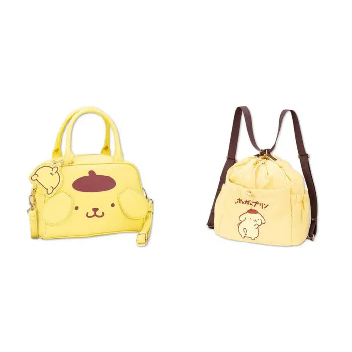 [BUNJANG] Pompompurin x Abil 30th Anniversary Dot Bag &amp; 2-Way Bag Bundle / 30주년 폼폼푸린 아베일 콜라보 도트백과 2way 백