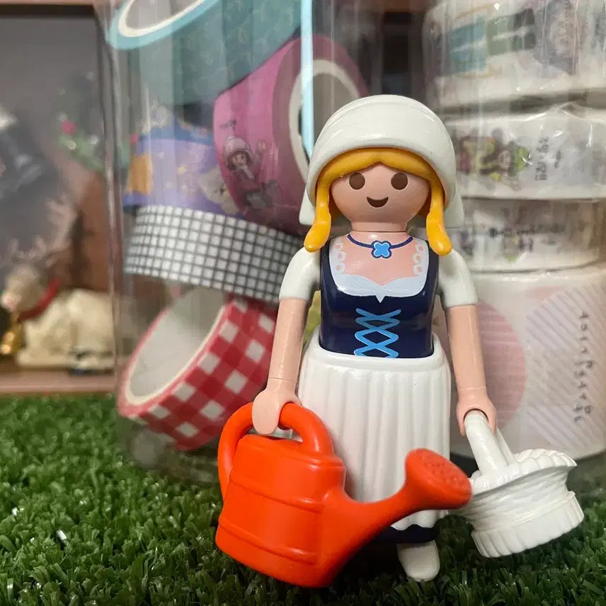 [BUNJANG] Playmobil Girl Farmer Figure / 플레이모빌 피규어 소녀 농부